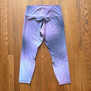lululemon Align High Rise Ombre Purple Leggings